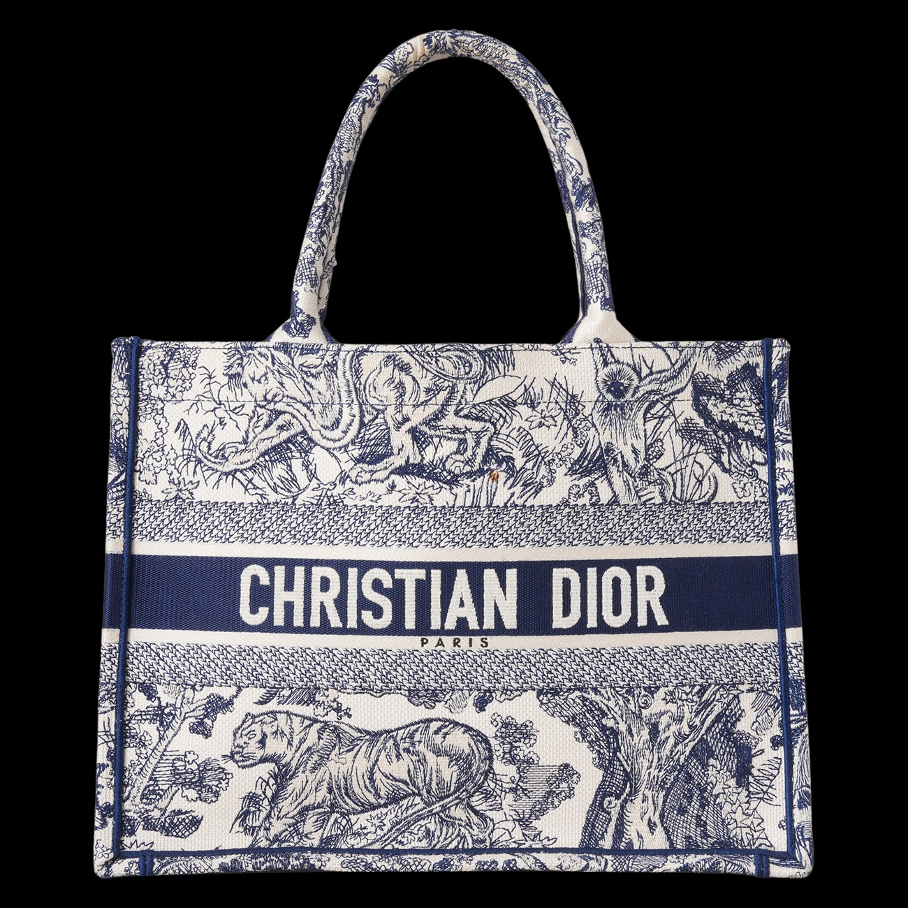 CHRISTIAN DIOR(USED)디올 뜨왈 드 주이 북토트 36